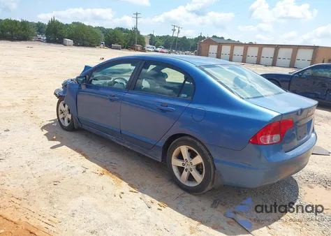 2008 Honda Civic Ex из США, поврежденный, VIN 1HGFA16888L051882